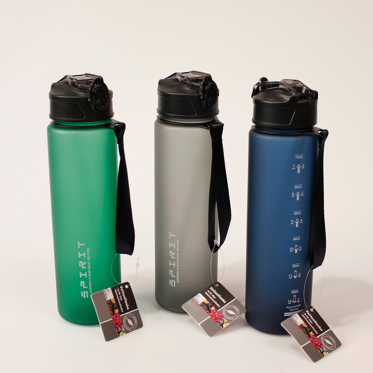 DRIKKEFLASKE 0,75L ASSORTERT FARGE