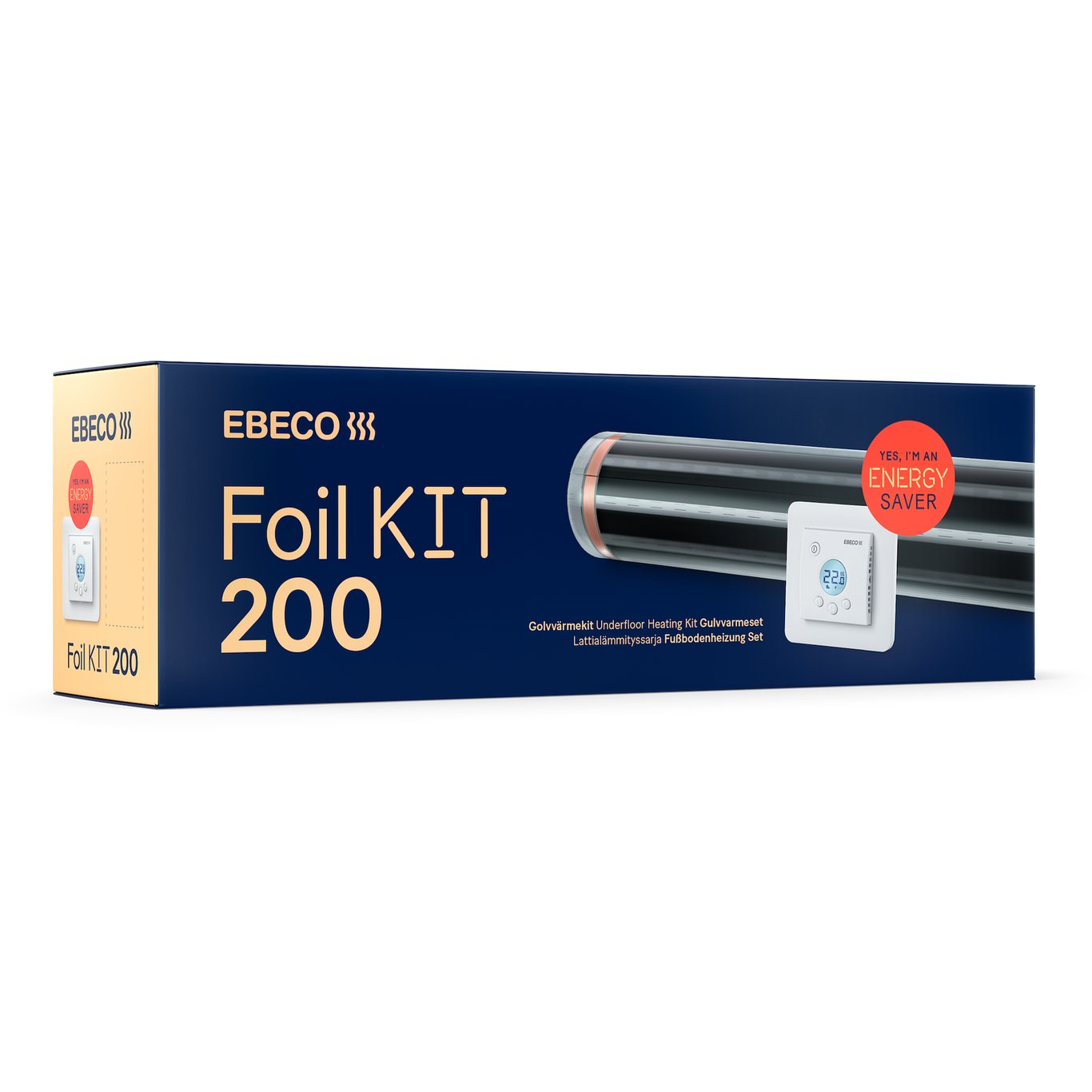 EBECO FOIL KIT 200 6-8 M² 65W/M²