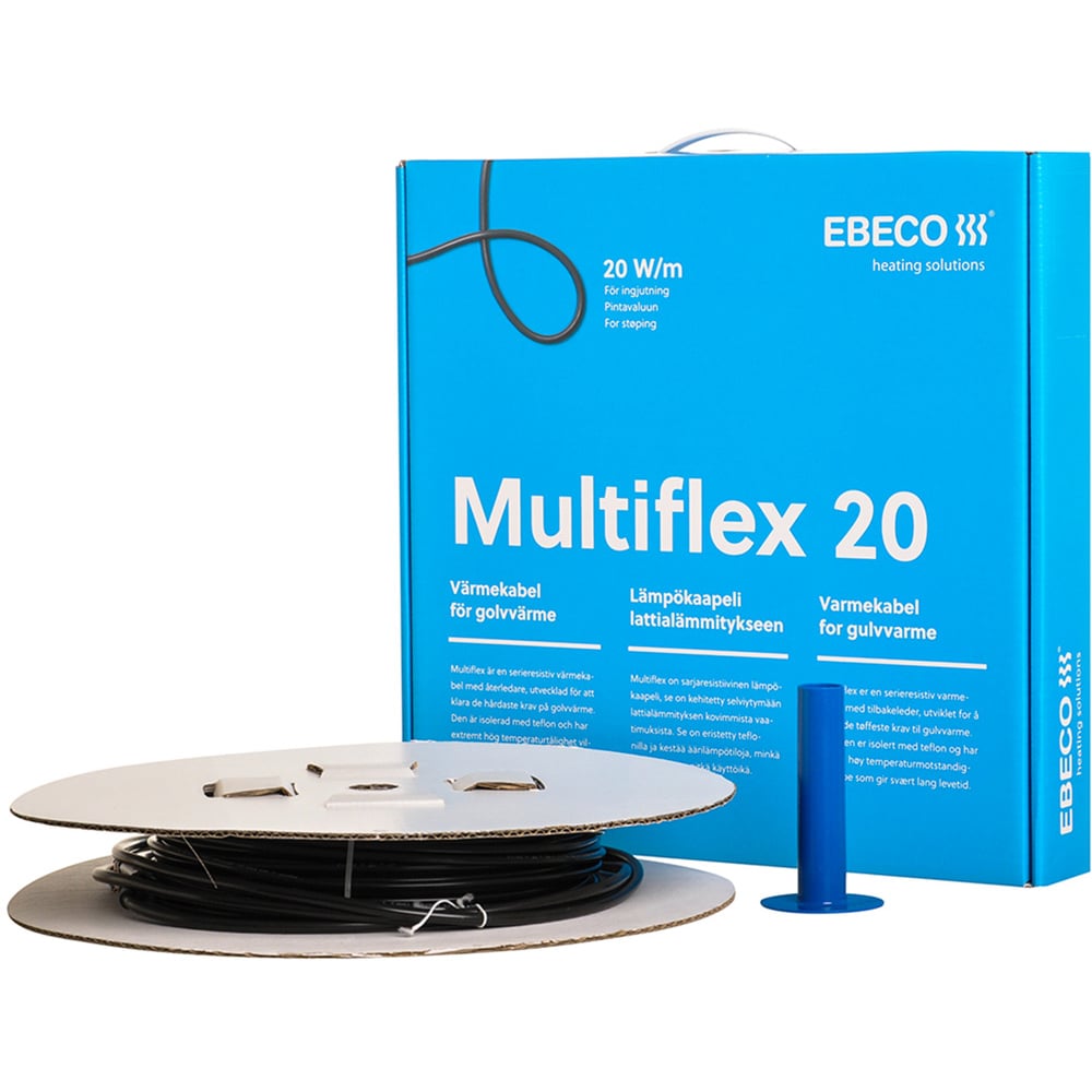 EBECO MULTIFLEX 20 VARMEKABEL 14 M 270 W EBECO MULTIFLEX 20 VARMEKABEL 14 M 270 W