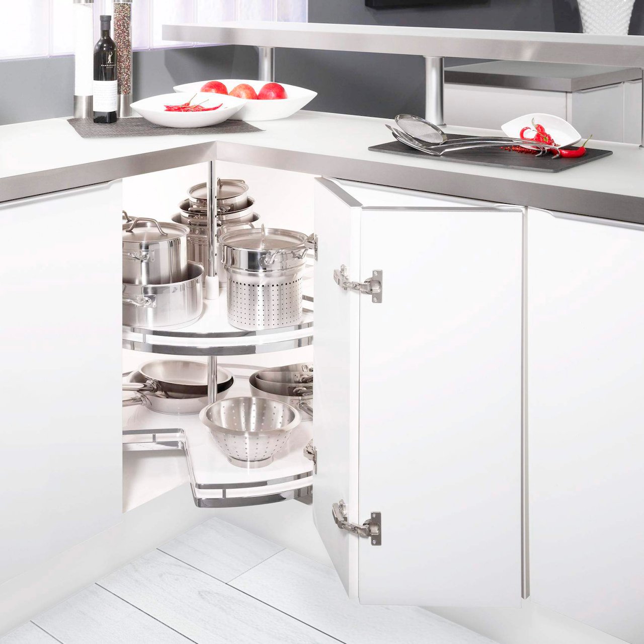 THEOFILS KARUSELL 270° ARENAPLUS CLASSIC HVIT/KROM THEOFILS KARUSELL 270° ARENAPLUS CLASSIC HVIT/KROM