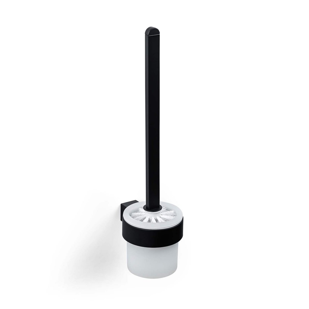 THEOFILS TOALETTBØRSTE CANNES MED HOLDER MATT SVART