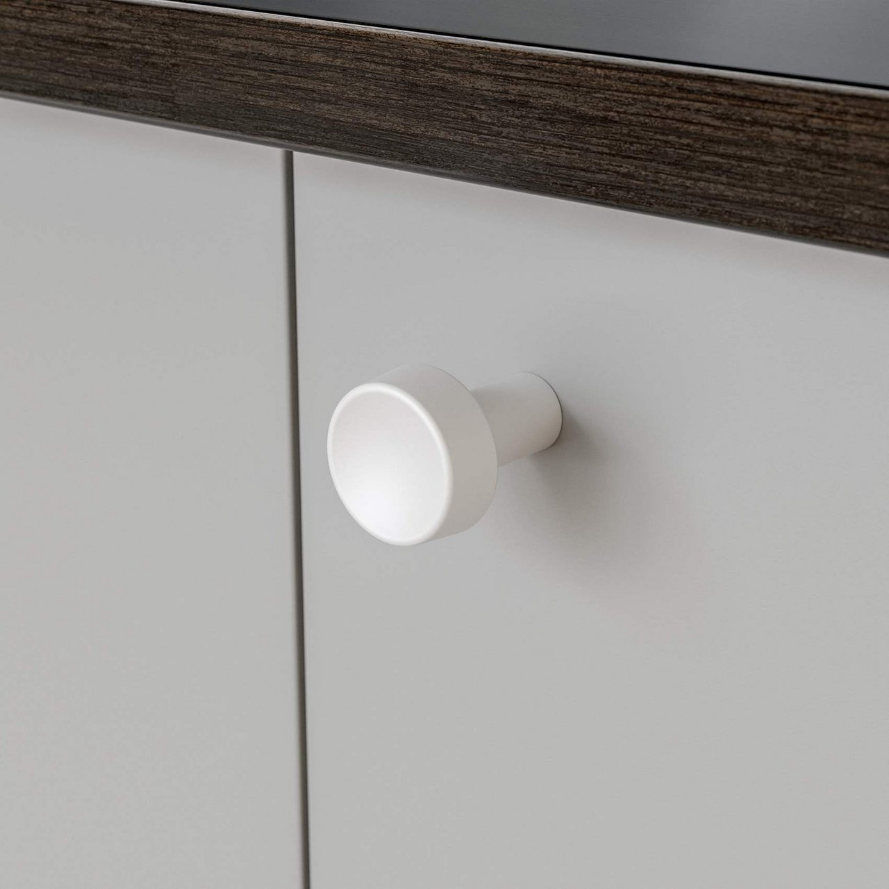 TWENTYTWO KNOTT HJO DIA 25MM MATT HVIT