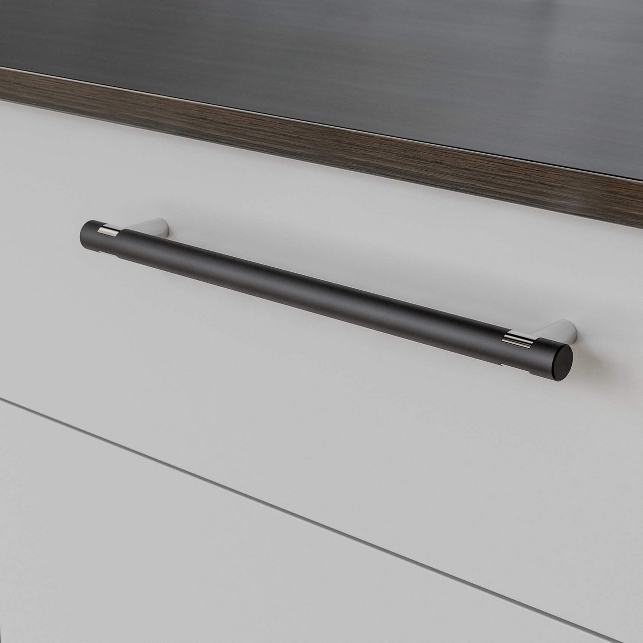 TWENTYTWO HÅNDTAK VARBERG CC256 MATT SVART/KROM