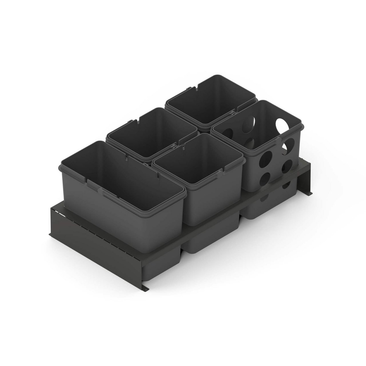 THEOFILS MERIDA KILDESORTERINGSSETT 80X45CM MØRK GRÅ