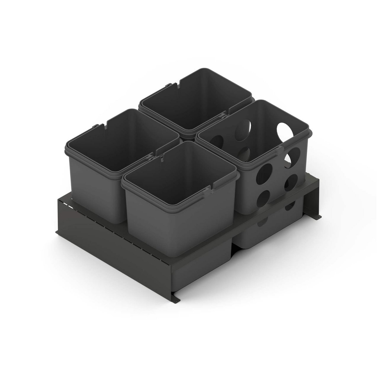 THEOFILS MERIDA KILDESORTERINGSSETT 60X45CM MØRK GRÅ