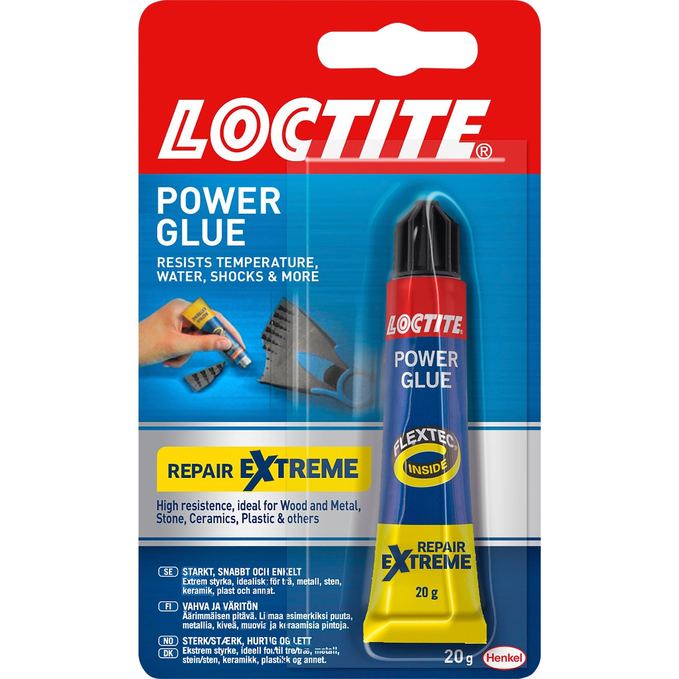 LOCTITE REPAIR EXTREME 20G LOCTITE REPAIR EXTREME 20G