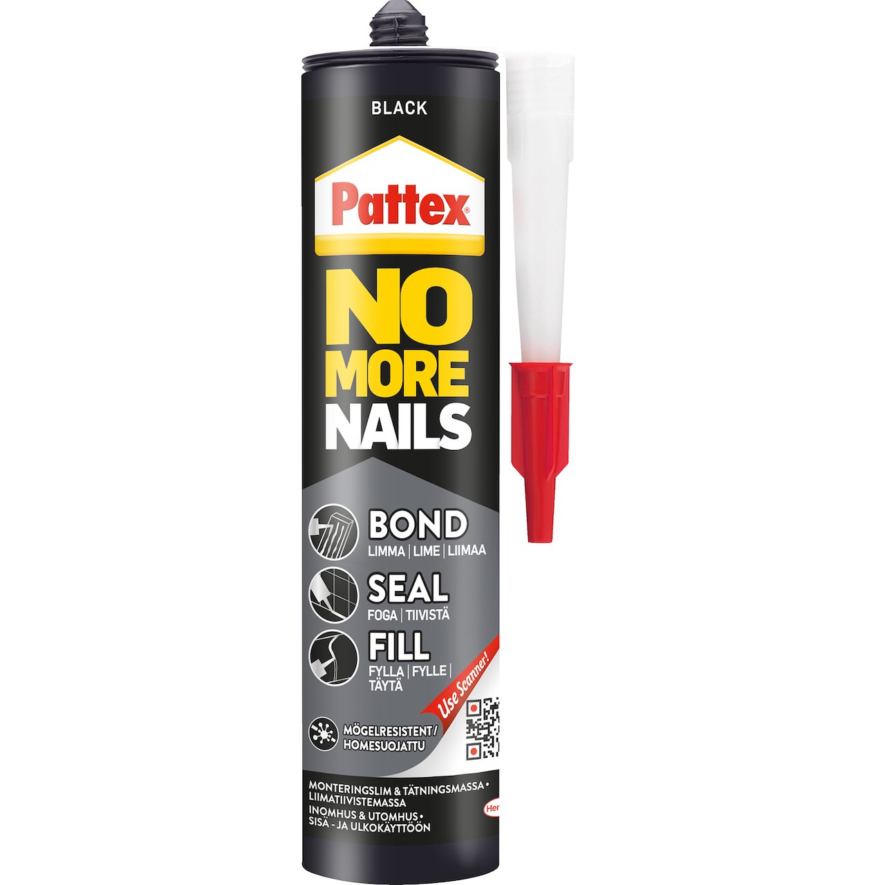 PATTEX BOND SEAL FILL BLACK 300ML PATTEX BOND SEAL FILL BLACK 300ML