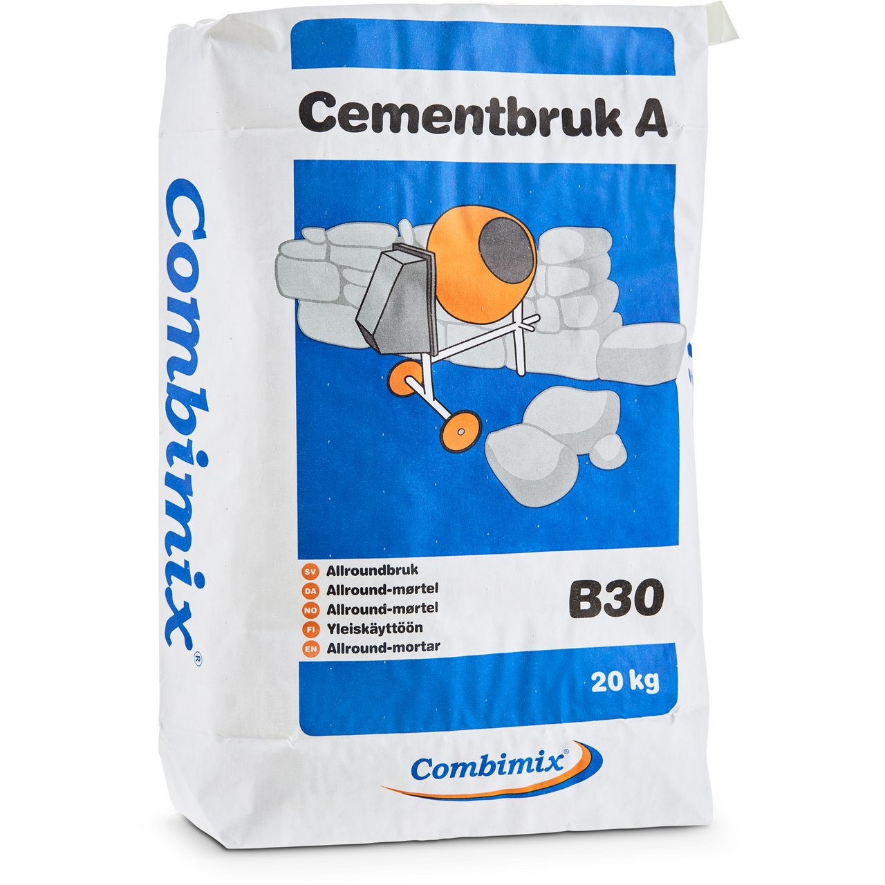 MIRA COMBIMIX B30 TØRRBETONG 20KG MIRA COMBIMIX B30 TØRRBETONG 20KG