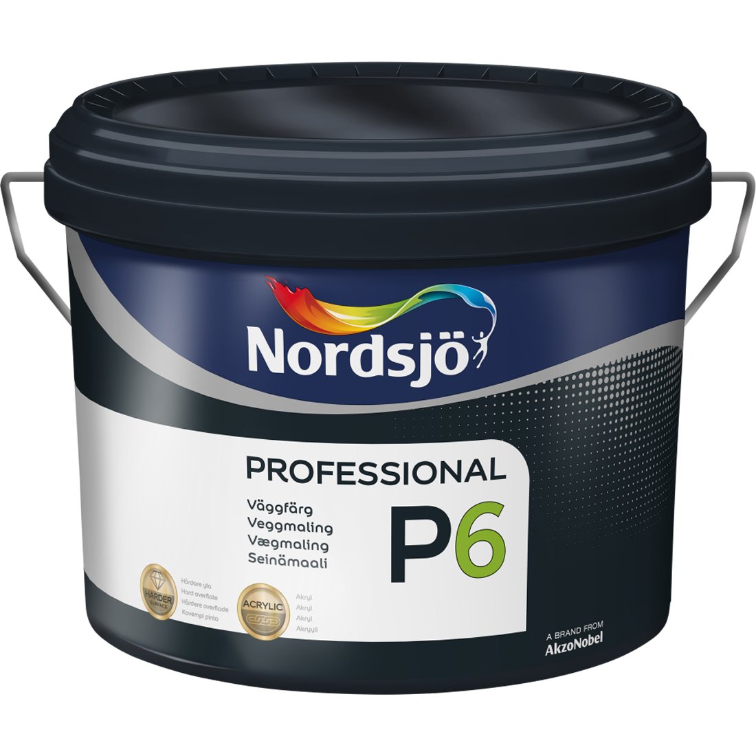 NORDSJØ PROFESSIONAL P6 VEGGMALING BW 10 L