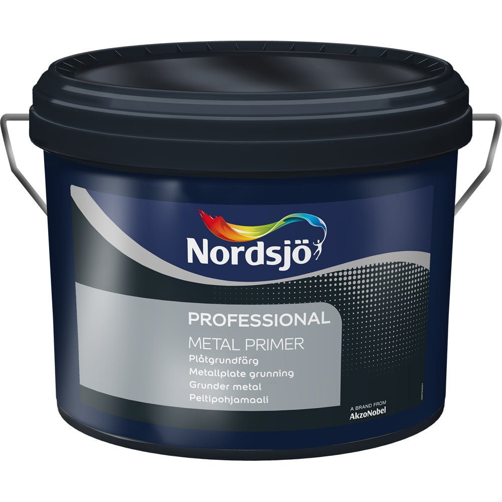 NORDSJØ PROFESSIONAL METAL PRIMER GRÅ 2,5L