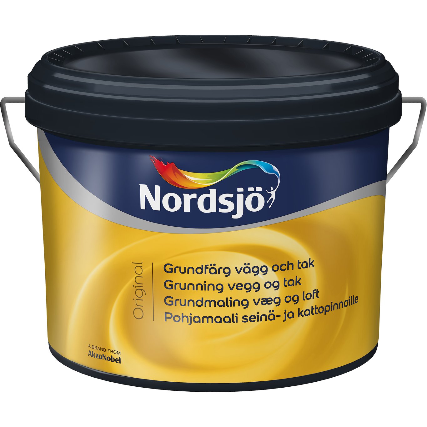 NORDSJØ ORIGINAL GRUNNING VEGG & TAK BW 2.5 L