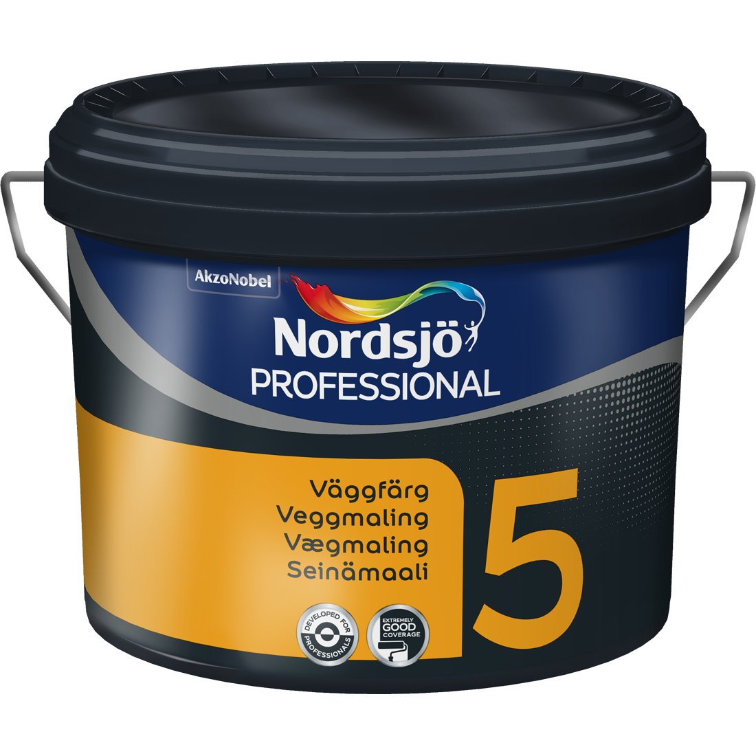 NORDSJØ PROFESSIONAL 5 VEGGMALING BW 10 L NORDSJØ PROFESSIONAL 5 VEGGMALING BW 10 L