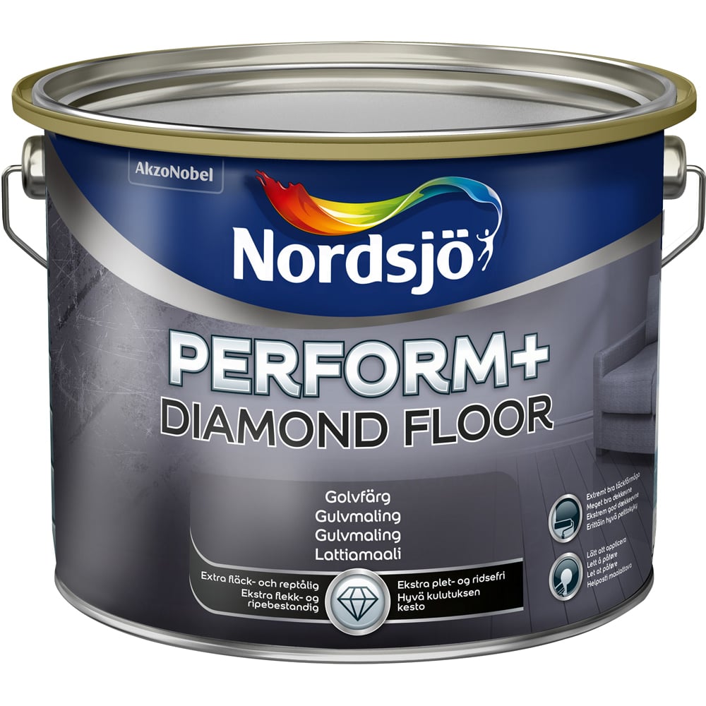 NORDSJØ PERFORM+ DIAMOND FLOOR BC 2.35 L