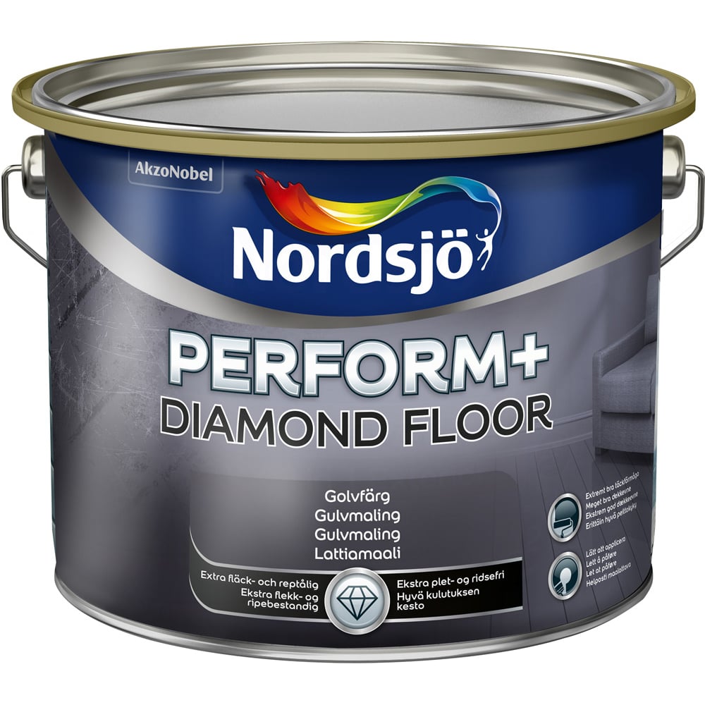 NORDSJØ PERFORM+ DIAMOND FLOOR BM 0.95 L NORDSJØ PERFORM+ DIAMOND FLOOR BM 0.95 L