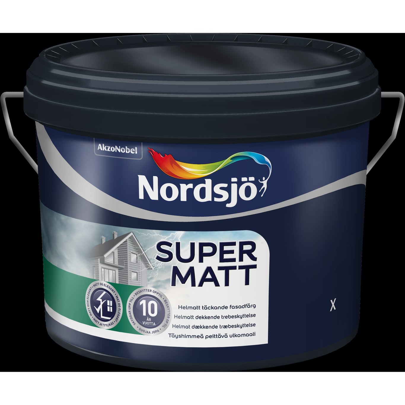 NORDSJØ SUPERMATT BW 2.5L