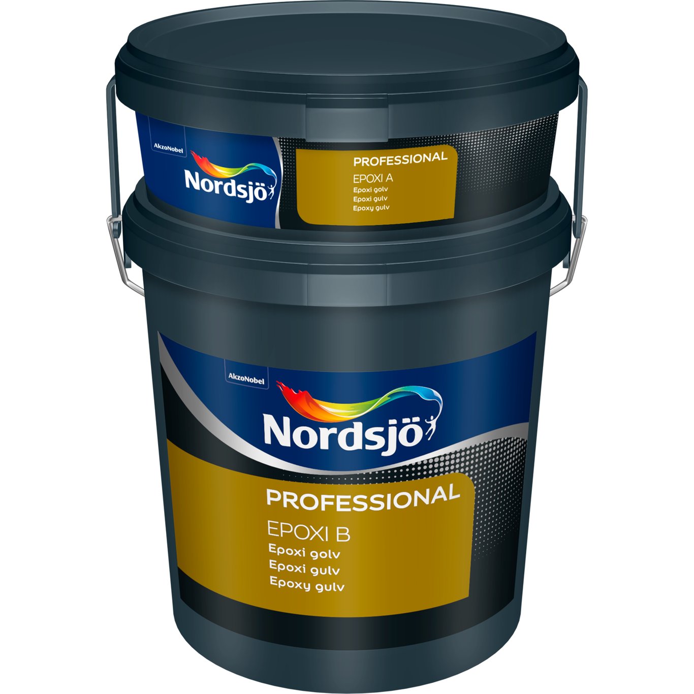 NORDSJØ PROFESSIONAL EPOXY GULV MELLOMGRÅ 10L INKL. HERDER NORDSJØ PROFESSIONAL EPOXY GULV MELLOMGRÅ 10L INKL. HERDER