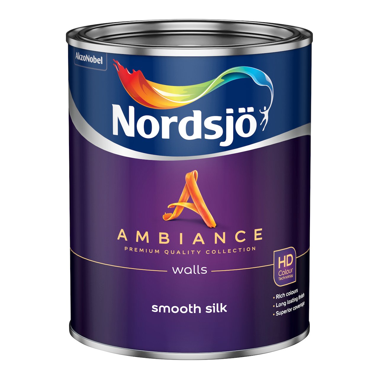 NORDSJØ AMBIANCE SMOOTH SILK VEGGMALING BC 0,93L NORDSJØ AMBIANCE SMOOTH SILK VEGGMALING BC 0,93L