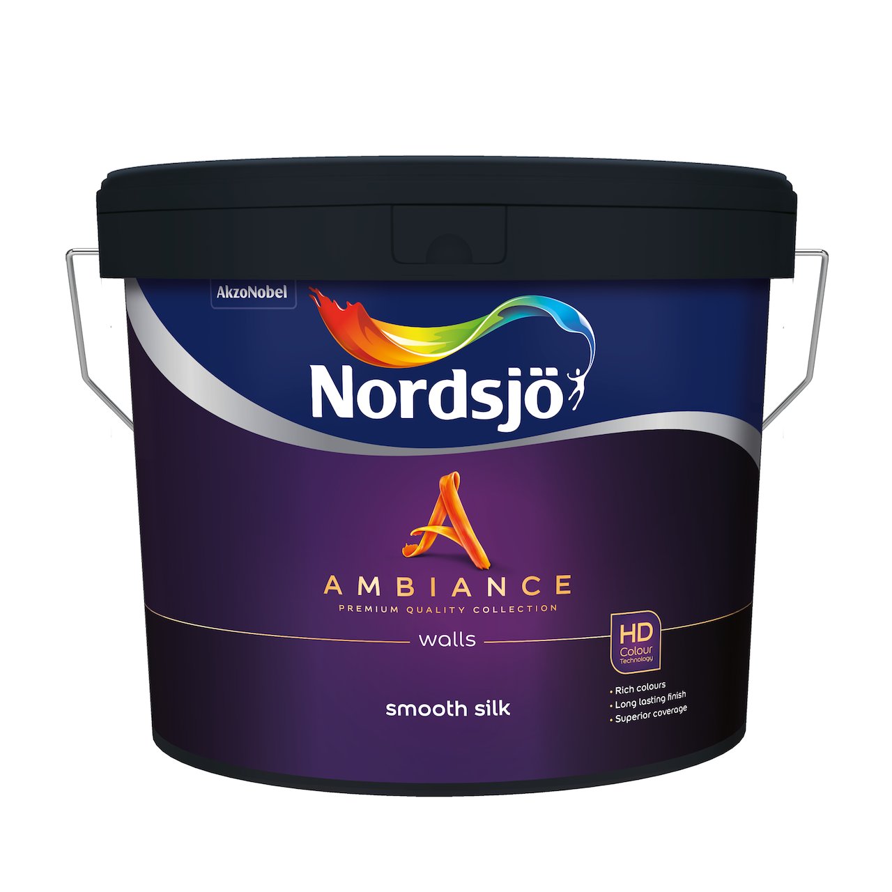 NORDSJØ AMBIANCE SMOOTH SILK VEGGMALING BW 10L NORDSJØ AMBIANCE SMOOTH SILK VEGGMALING BW 10L