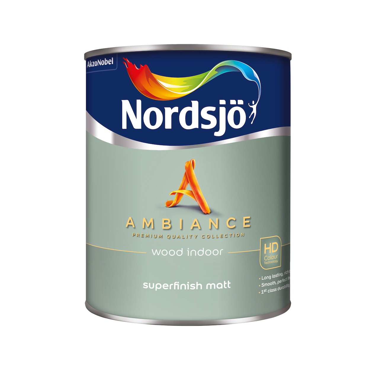 NORDSJØ AMBIANCE SUPERFINISH MATT DØR/LIST BW 1L NORDSJØ AMBIANCE SUPERFINISH MATT DØR/LIST BW 1L