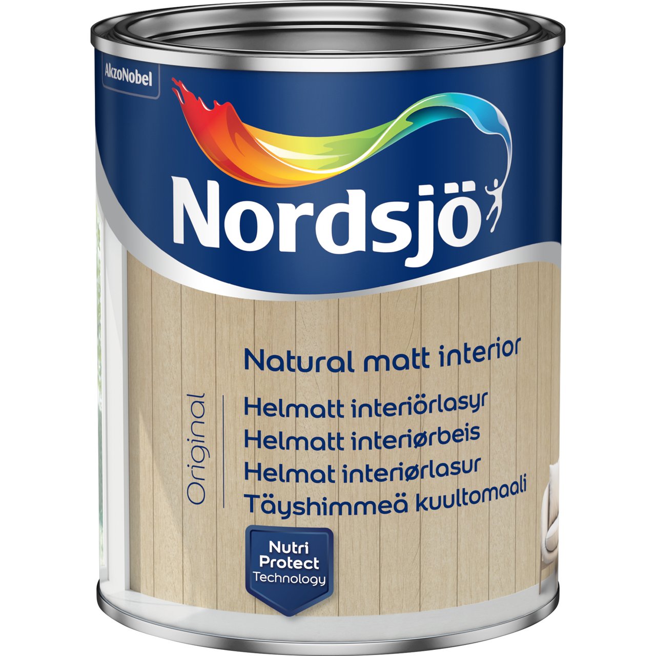 NORDSJØ NATURAL MATT INTERIØRBEIS 0,97L NORDSJØ NATURAL MATT INTERIØRBEIS 0,97L