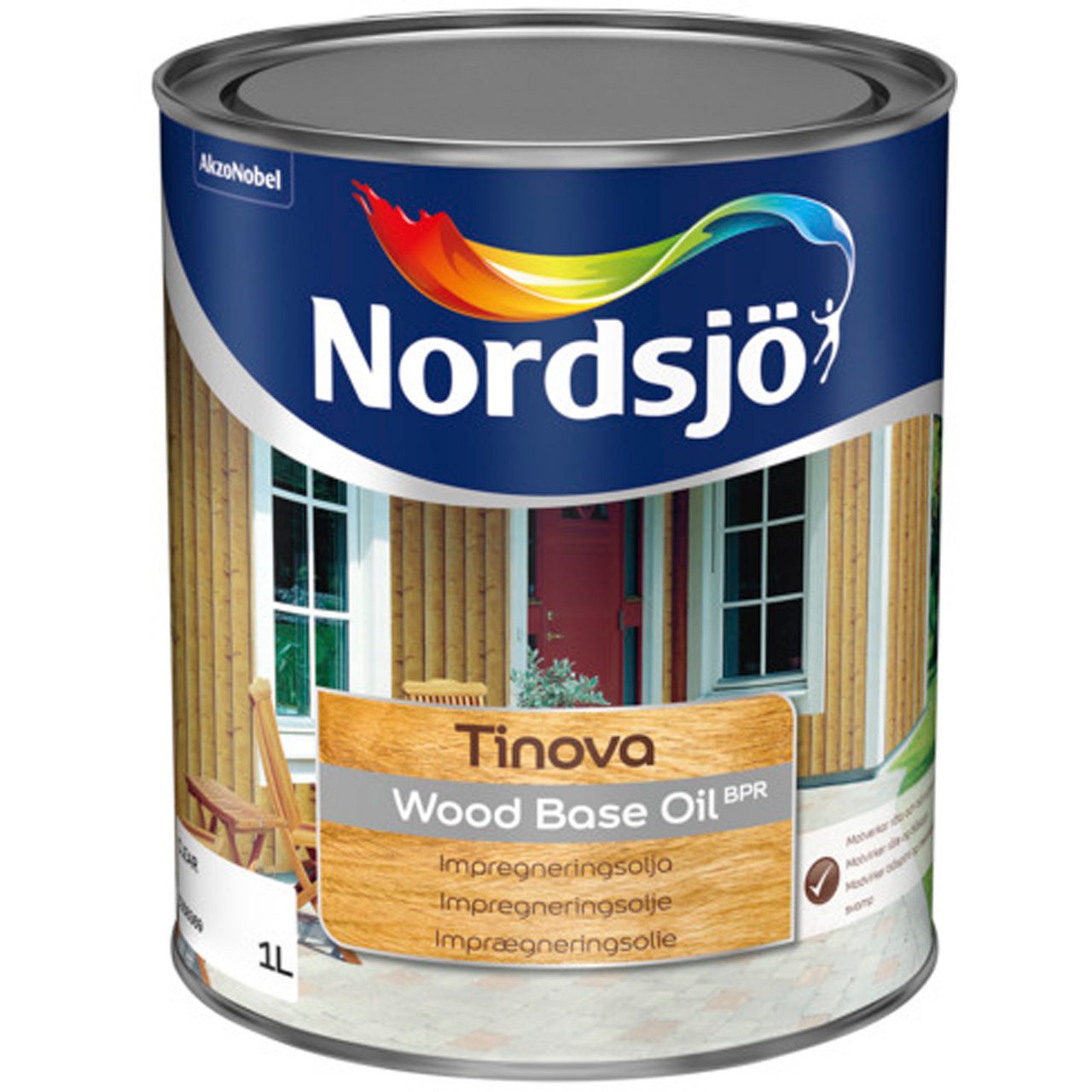 NORDSJØ TINOVA WOOD BASE OIL PT8 1L
