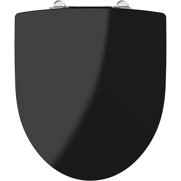 IFØ SPIRA TOALETTSETE MED SOFT CLOSE, SORT IFØ SPIRA TOALETTSETE MED SOFT CLOSE, SORT