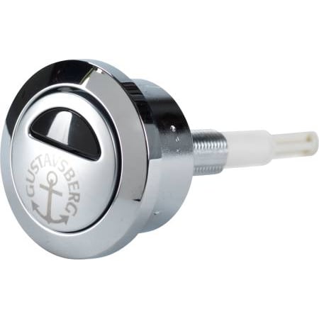 GUSTAVSBERG DUO T2 TRYKKNAPP KROM GUSTAVSBERG DUO T2 TRYKKNAPP KROM