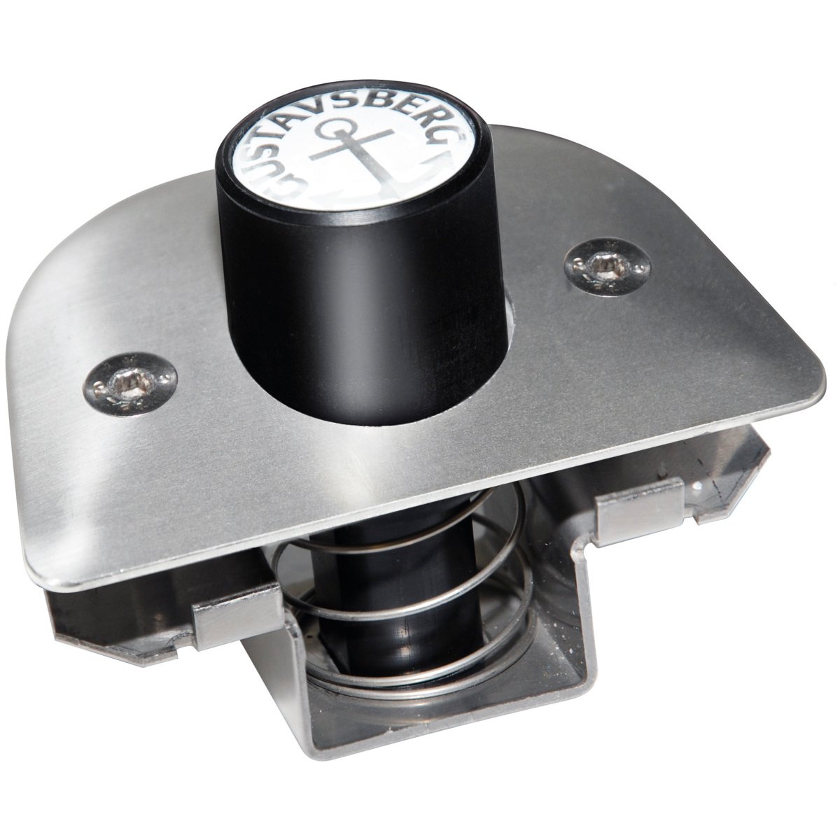 GUSTAVSBERG NAUTIC WC SPYLEKNAPP RUSTFRI SORT 2010-2016