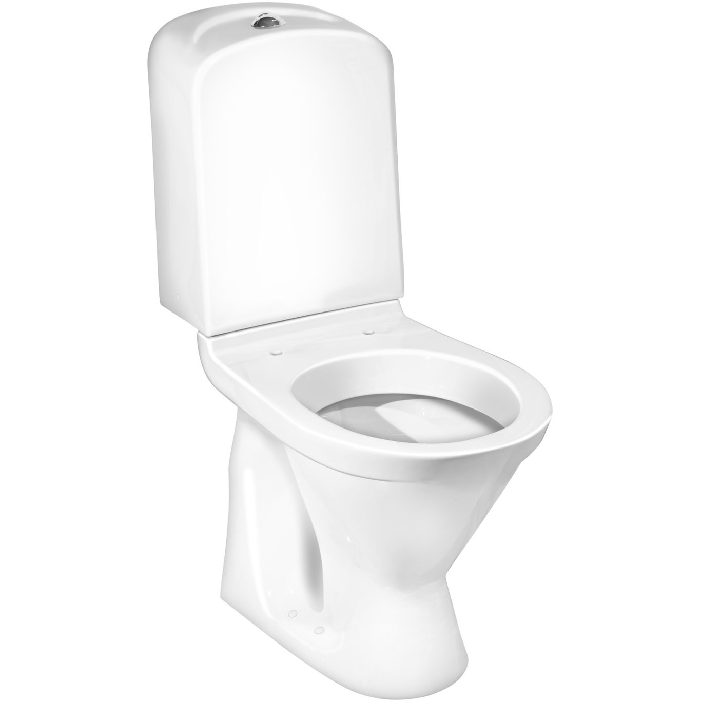 GUSTAVSBERG NORDIC3 3510 3/6L SKJULT P-LÅS TOALETT, UTEN SETE