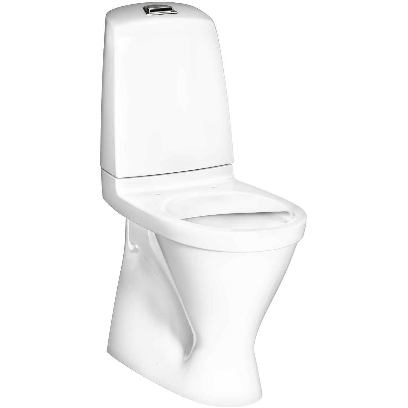 GUSTAVSBERG NAUTIC 1546 ENKELSPYLING M/SKJULT S-LÅS & HYGIENIC FLUSH, HØY MODELL GUSTAVSBERG NAUTIC 1546 ENKELSPYLING M/SKJULT S-LÅS & HYGIENIC FLUSH, HØY MODELL