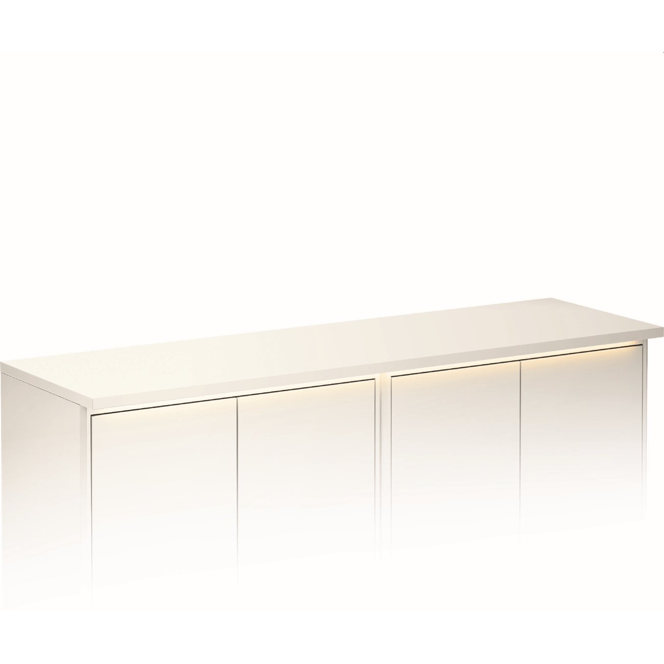 GUSTAVSBERG GRAPHIC TOPPLATE M/LYS 120X32 HVIT GUSTAVSBERG GRAPHIC TOPPLATE M/LYS 120X32 HVIT