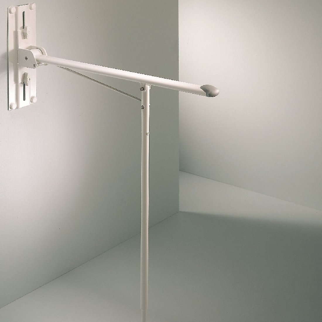 GUSTAVSBERG ARMSTØTTE TELESKOPBEN F/VEGGMONTERING GUSTAVSBERG ARMSTØTTE TELESKOPBEN F/VEGGMONTERING