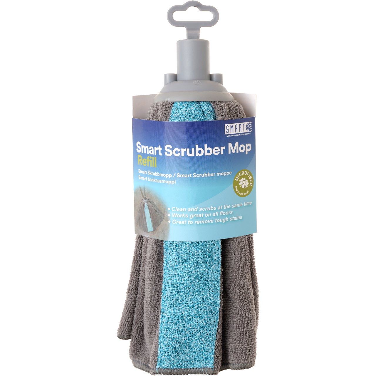 SMART MICROFIBER SCRUBBER MOP REFILL