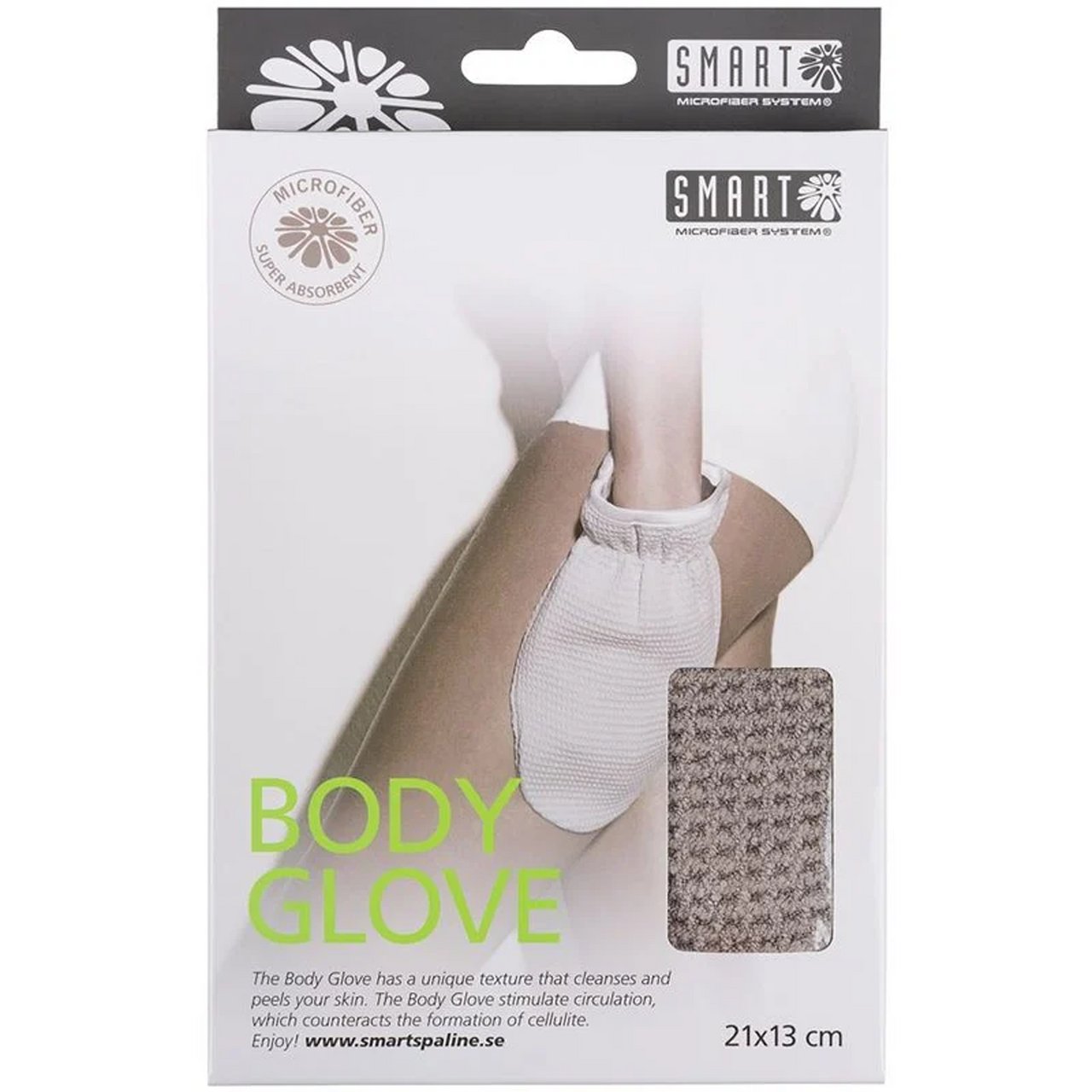 SMART MICROFIBER BODY GLOVE GRÅ