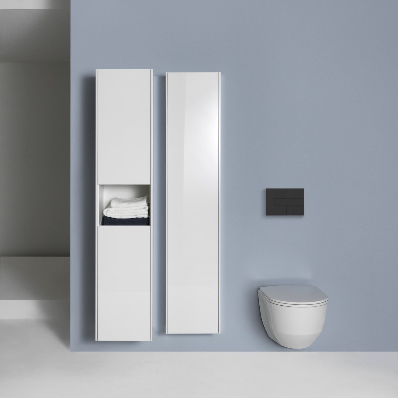 LAUFEN LIS TRYKKPLATE AW100 MATT SORT LAUFEN LIS TRYKKPLATE AW100 MATT SORT