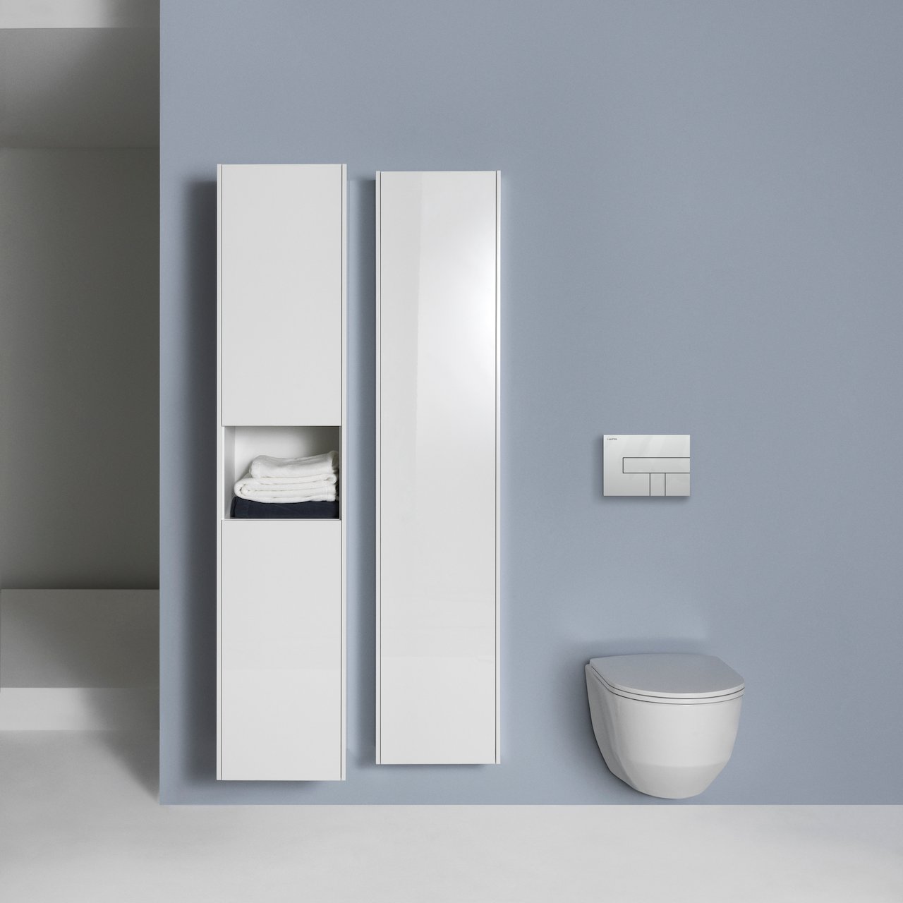 LAUFEN LIS TRYKKPLATE AW100 MATT KROM LAUFEN LIS TRYKKPLATE AW100 MATT KROM