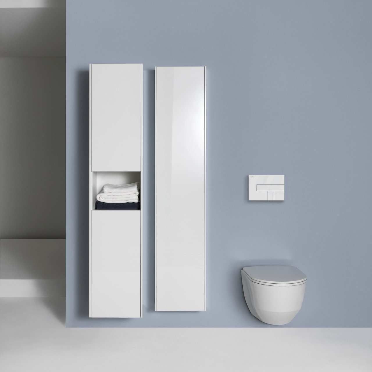 LAUFEN LIS TRYKKPLATE AW100 HVIT LAUFEN LIS TRYKKPLATE AW100 HVIT