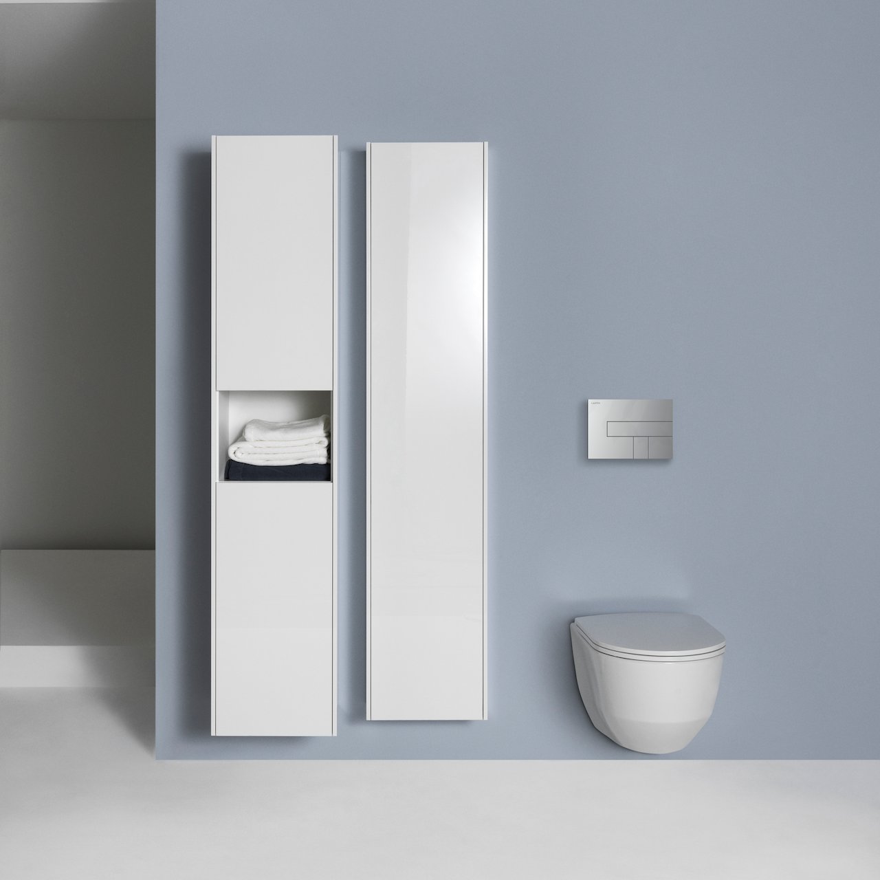 LAUFEN LIS TRYKKPLATE AW100 KROM LAUFEN LIS TRYKKPLATE AW100 KROM