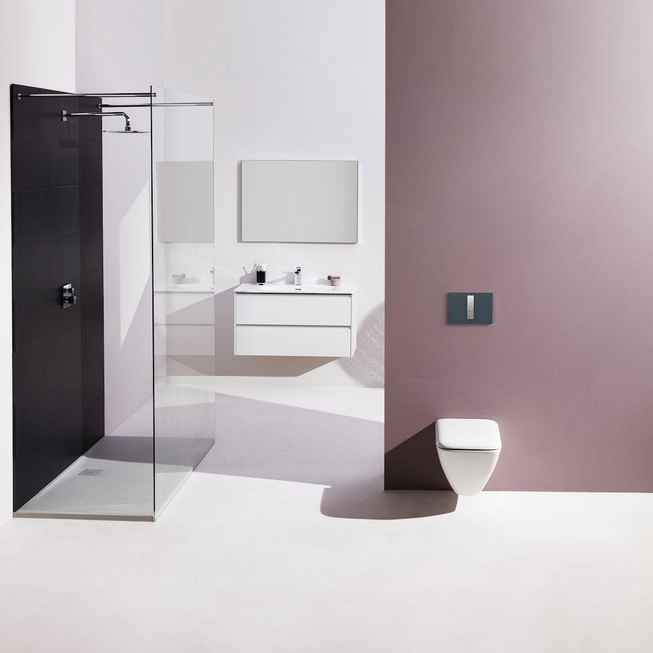 LAUFEN LIS TRYKKPLATE AW102 ANTRASITT GLASS/BØRSTET STÅL LAUFEN LIS TRYKKPLATE AW102 ANTRASITT GLASS/BØRSTET STÅL