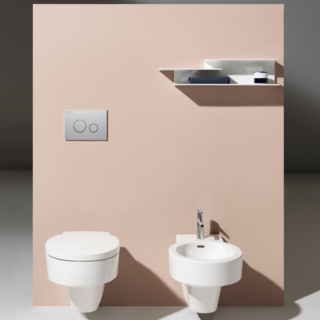 LAUFEN LIS TRYKKPLATE AW105 MATT KROM LAUFEN LIS TRYKKPLATE AW105 MATT KROM