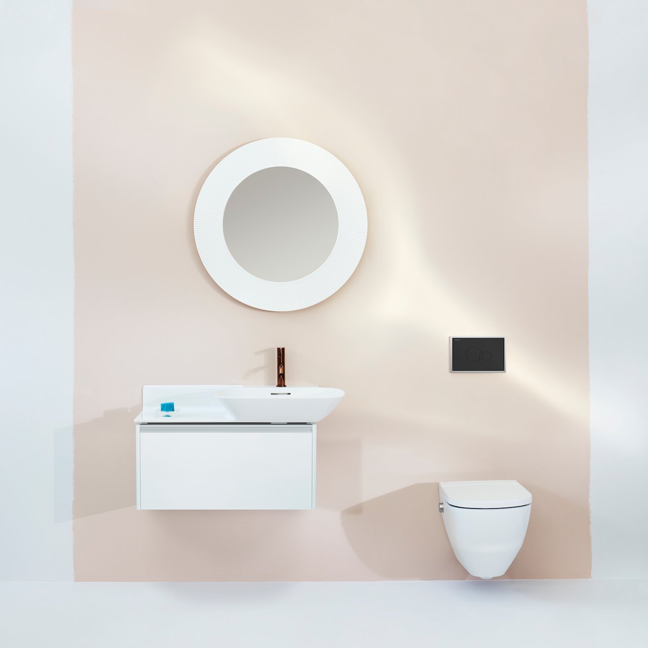 LAUFEN LIS TRYKKPLATE AW106 MATT SORT/BØRSTET STÅL LAUFEN LIS TRYKKPLATE AW106 MATT SORT/BØRSTET STÅL