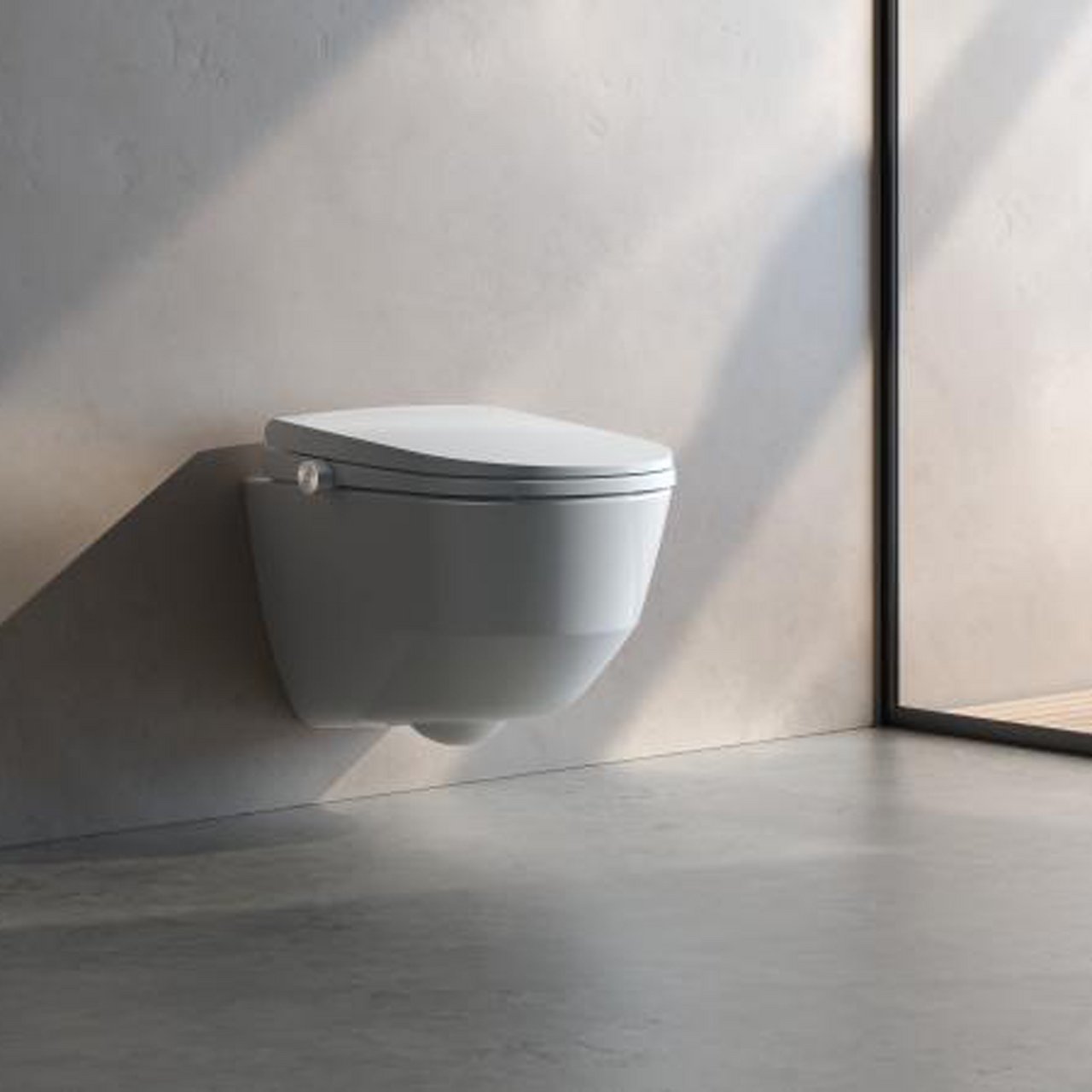 JIKA CLEAN MILA VEGGHENGT DUSJTOALETT HVIT