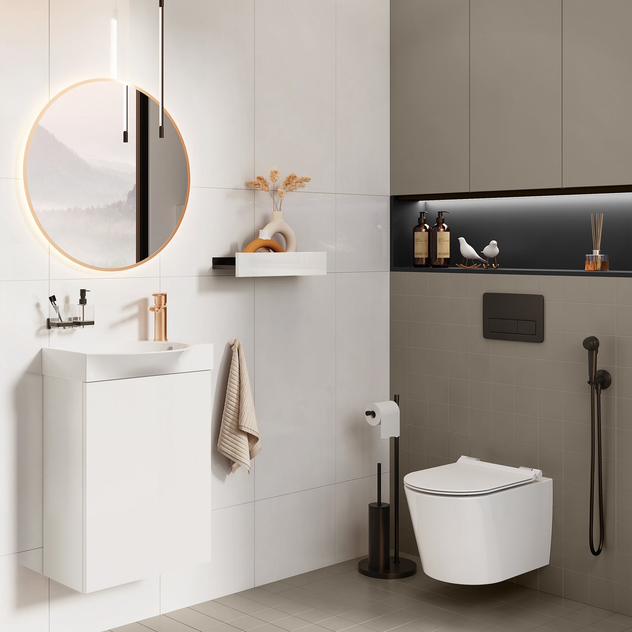 LAUFEN MICRO 45 BADEROMSMØBEL HVIT LAUFEN MICRO 45 BADEROMSMØBEL HVIT