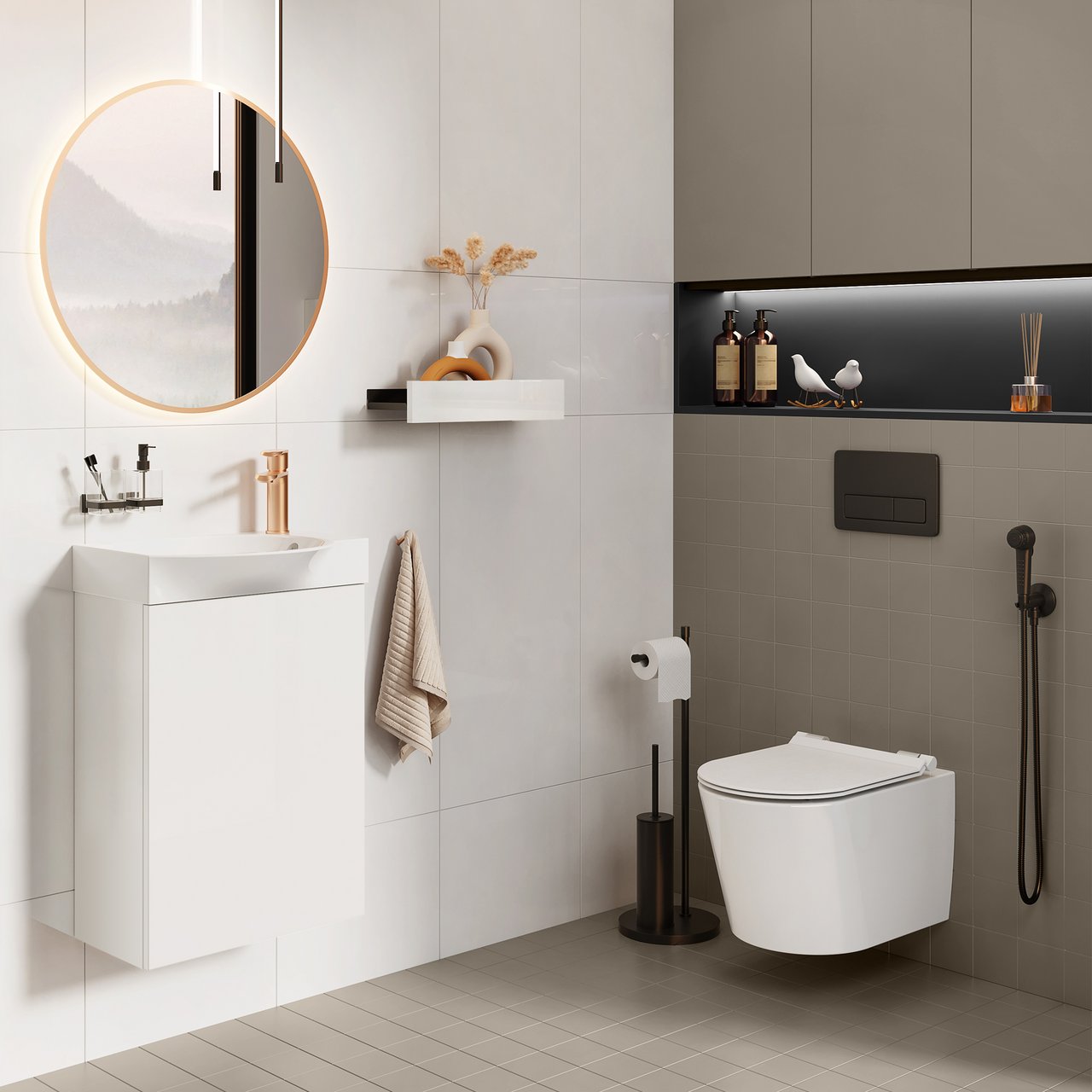LAUFEN MICRO 45 BADEROMSMØBEL HVIT LAUFEN MICRO 45 BADEROMSMØBEL HVIT