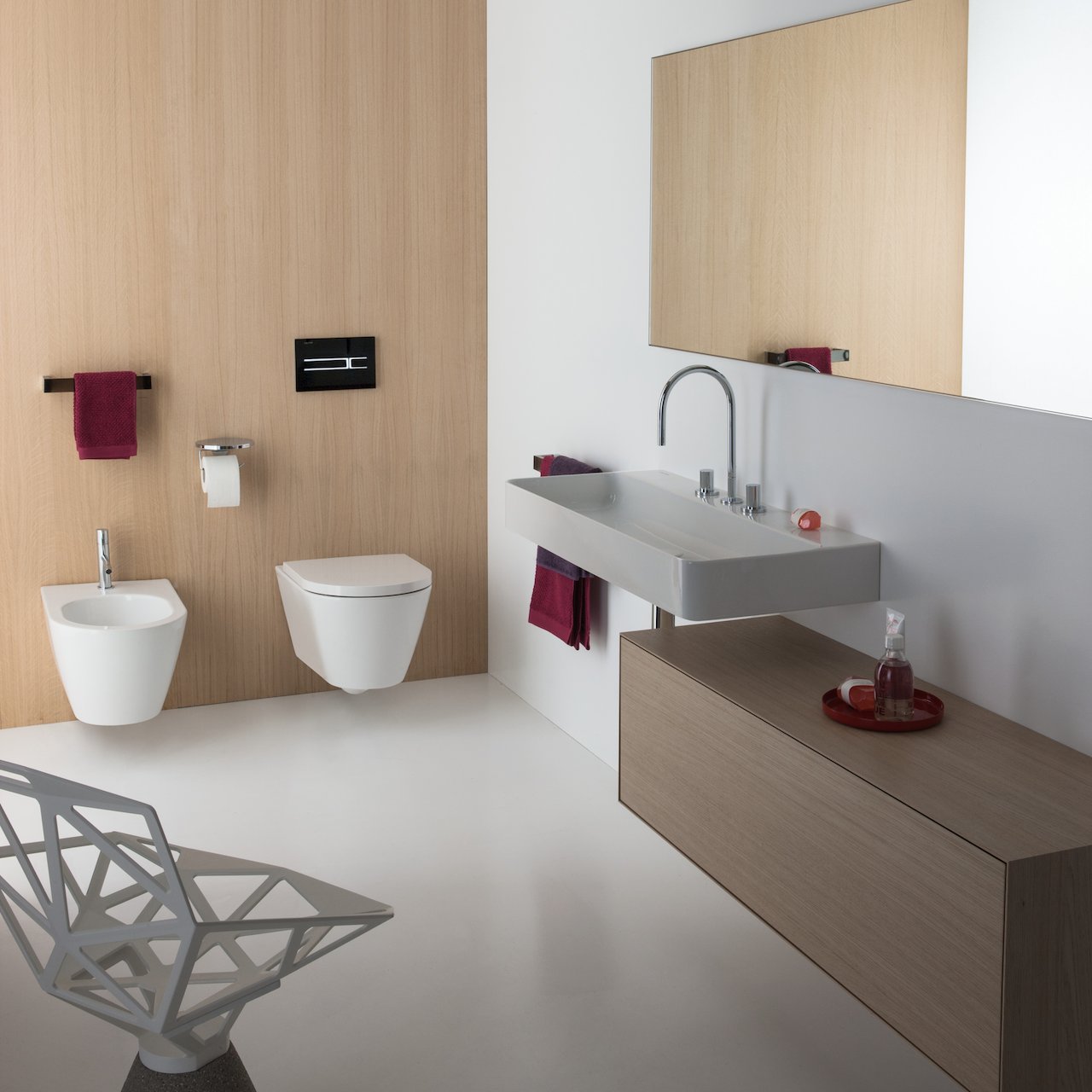 LAUFEN KARTELL VEGGHENGT BIDÉ 54,5X37 CM HVIT LAUFEN KARTELL VEGGHENGT BIDÉ 54,5X37 CM HVIT