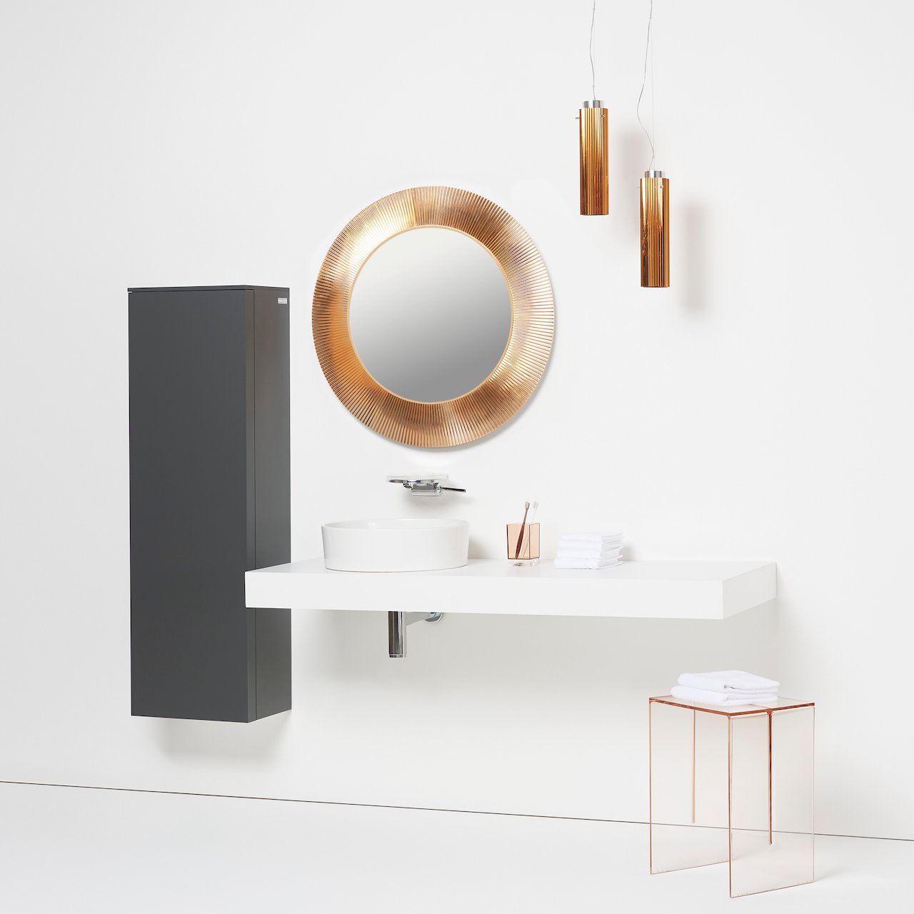 LAUFEN KARTELL SERVANT Ø42 CM HVIT