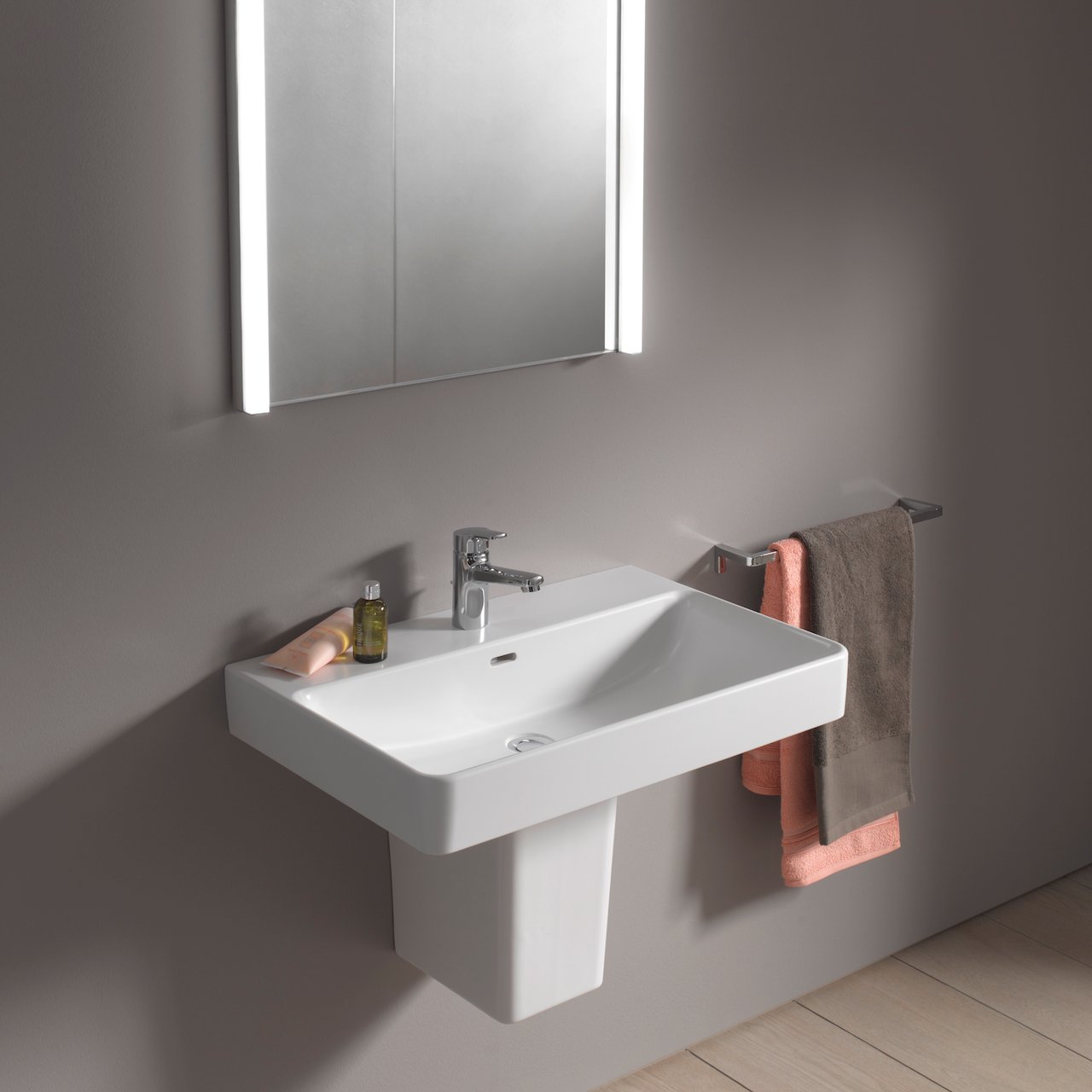 LAUFEN PRO S HALVSØYLE HVIT LAUFEN PRO S HALVSØYLE HVIT