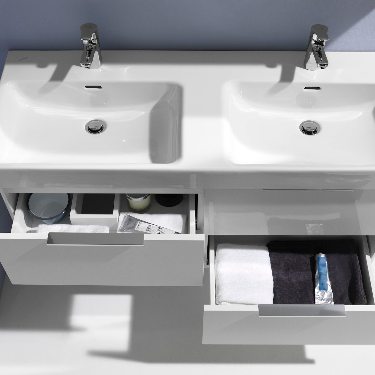 LAUFEN PRO S SERVANTSKAP 126 CM 1 SKUFF HVIT MATT LAUFEN PRO S SERVANTSKAP 126 CM 1 SKUFF HVIT MATT