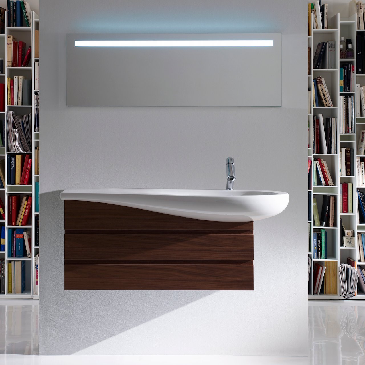 LAUFEN IL BAGNO ALESSI SERVANT 120X50 CM LCC HYLLE TIL VENSTRE LCC HVIT LAUFEN IL BAGNO ALESSI SERVANT 120X50 CM LCC HYLLE TIL VENSTRE LCC HVIT