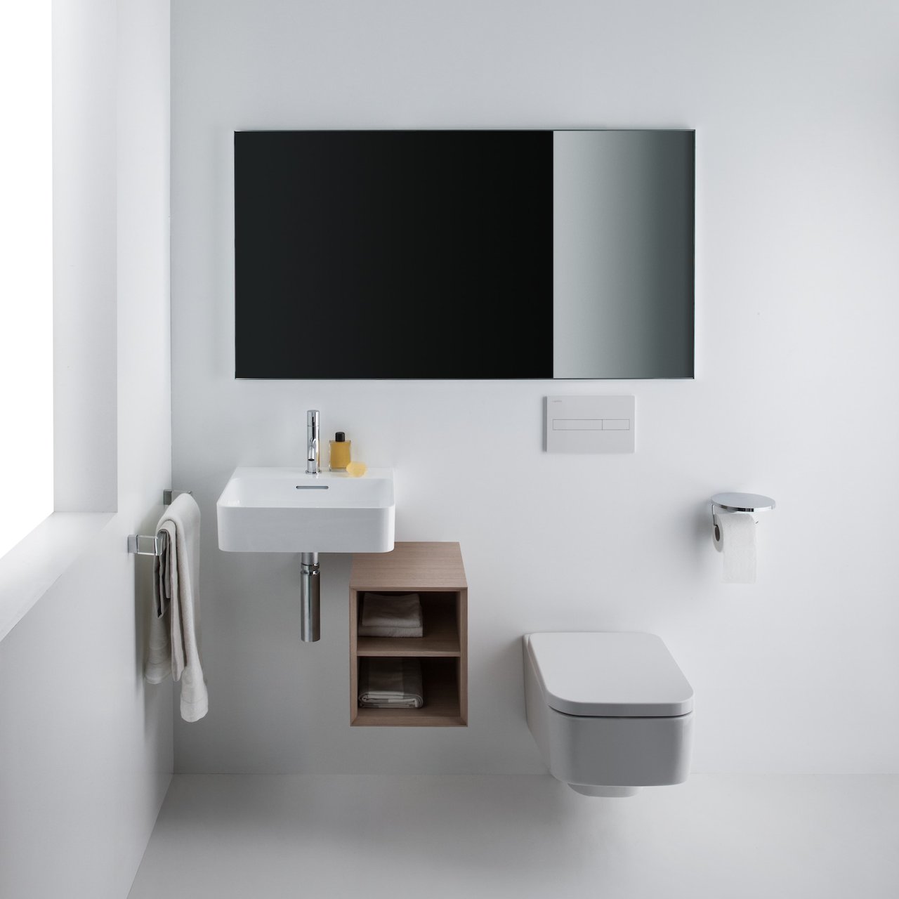 LAUFEN PRO S VEGGSKÅL RIMLESS 53X36 CM LCC HVIT LAUFEN PRO S VEGGSKÅL RIMLESS 53X36 CM LCC HVIT